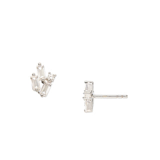 Tresor Silver pierced earrings (925 silver)