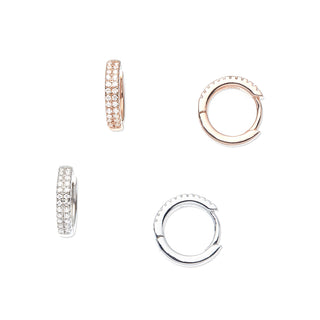 Tresor Silver pierced earrings (925 silver)