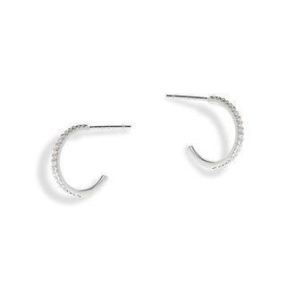 Tresor Silver pierced earrings (925 silver)