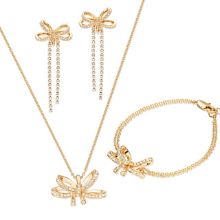 Dazzling Bow necklace