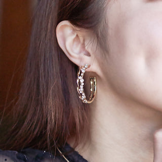 Spectre pierced earrings