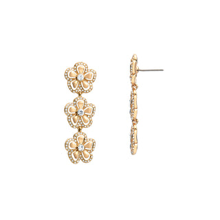 Florets pierced earrings