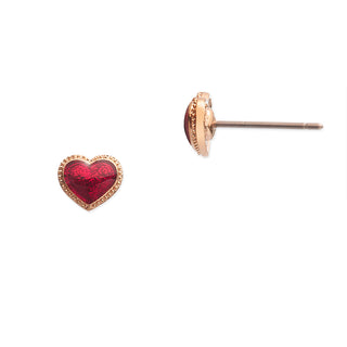 Pop Heart pierced earrings