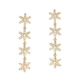 Astral clip earrings