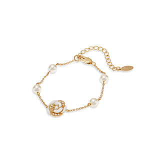 Blanc Camellia bracelet