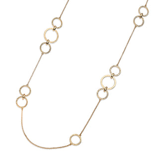 Echo Hoops necklace