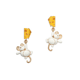 Petit Ami pierced earrings (Rat)