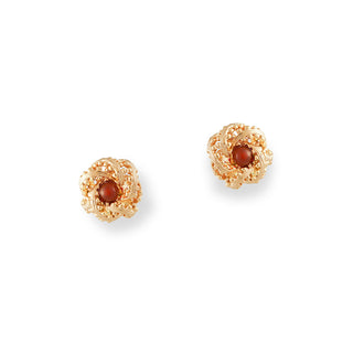 Red Briar pierced earrings