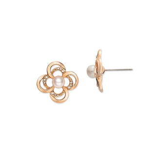 Gardenia pierced earrings