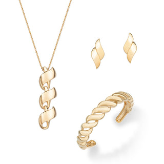 Eternal Flow clip earrings