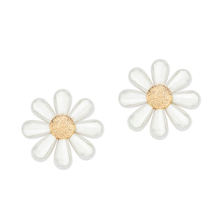 Daisy pierced earrings