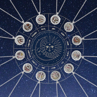Silver Zodiac項鏈 (925純銀) 天秤座