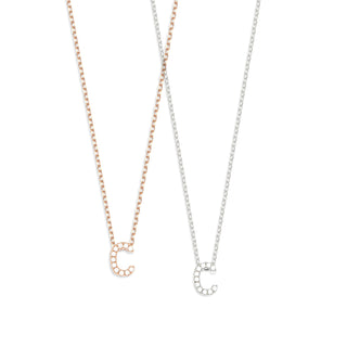 Silver Alphabet necklace (925 silver)