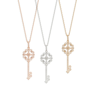 Precious Key necklace (925 silver)