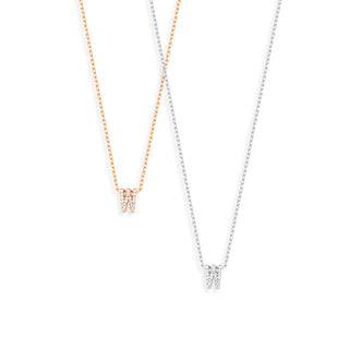 Silver Alphabet necklace (925 silver)