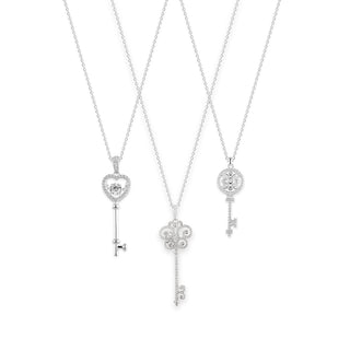 Precious Key necklace (925 silver)