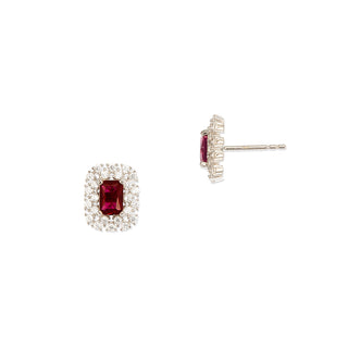 La Belle pierced earrings (925 silver)