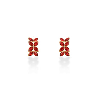 Cocktail pierced earrings