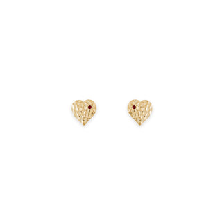 Amour pierced earrings