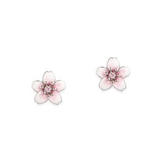 Sakura pierced earrings