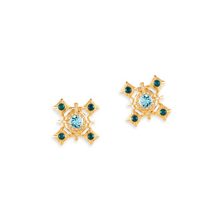 Dynasty pierced earrings