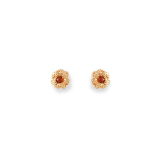 Red Briar pierced earrings