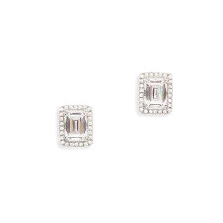 Tresor Silver pierced earrings (925 silver)